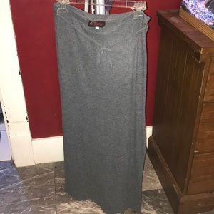 Long Gray Skirt